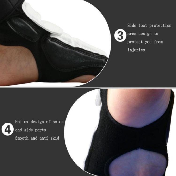 Xs Half-Toe Foot Guard For Taekwondo And Boxing - Fits Size 27-29
