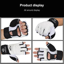 Adults Half Finger Sandbag Training Boxing Gloves - Pu Leather-9