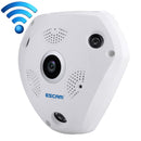 360 Degree Fisheye Lens Wifi Ip Camera With Motion Detection & Night Vision - Shark 960P-1