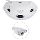 360 Degree Fisheye Lens Wifi Ip Camera With Motion Detection & Night Vision - Shark 960P-2