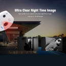 360 Degree Fisheye Lens Wifi Ip Camera With Motion Detection & Night Vision - Shark 960P-12