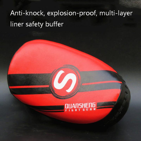 Thickened Professional Taekwondo Foot Target For Boxing And Sanda Training - Wb Red Edge