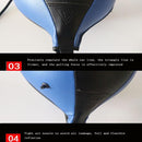 Suspended Boxing Training Ball - Pear Shape - Blue Black-5