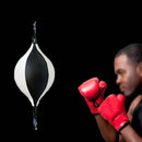 Suspended Boxing Training Ball - Pear Shape - Blue Black-7