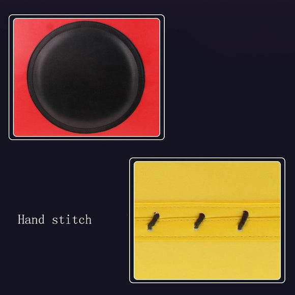 Thickened Square Boxing Wall Target - Magic Stickers - 40X40X10 - Yellow Black