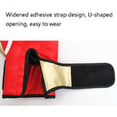 Adult Boxing Training Gloves For Sanda Fighting - Letter Pattern - Red-6