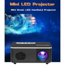 Portable Mini Projector - 80 Lumens 1080P Support 320X240 Pixels - White-6