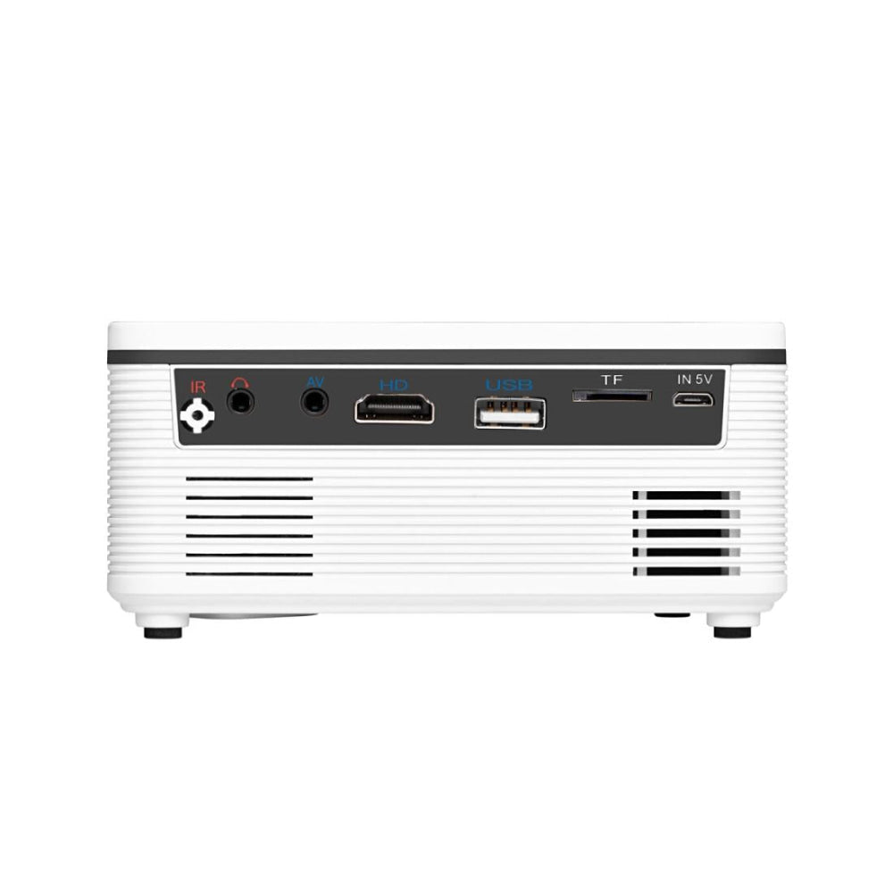 Portable Mini Projector - 80 Lumens 1080P Support 320X240 Pixels