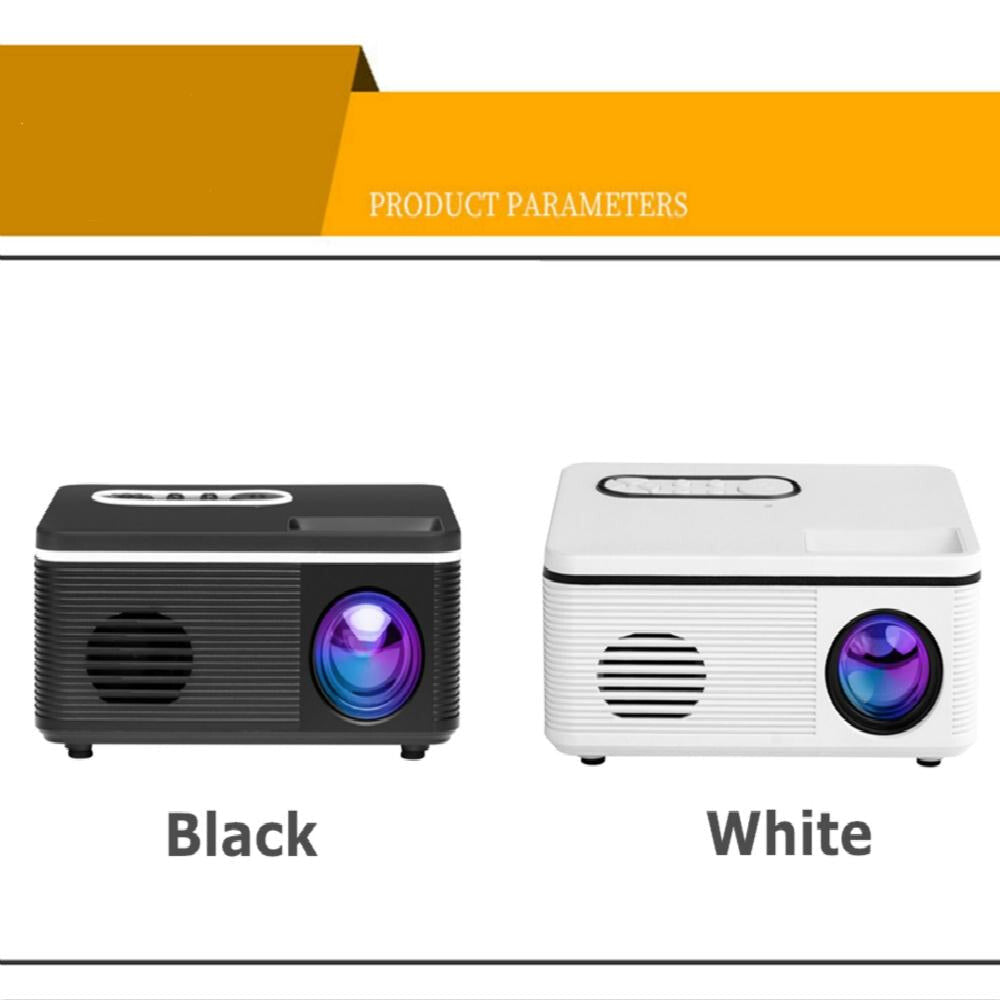 Portable Mini Projector - 80 Lumens 1080P Support 320X240 Pixels