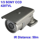 Waterproof Sony Ccd Camera - 50M Ir Distance-3
