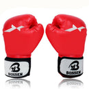 Adult Training Boxing Gloves - Black-3