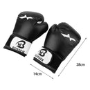 Adult Training Boxing Gloves - Black-4