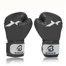 Adult Training Boxing Gloves - Black-10