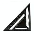 Woodworking Square Layout Gauge - Angle Ruler Measuring Tool - 12 Inch Black-15