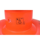 Children'S Inflatable Vertical Boxing Column - Cartoon Underwater Animal Pattern - 1.25M Height - Yellow-5