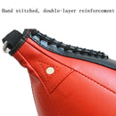 Black And White Suspended Pear-Shaped Speed Ball For Boxing - Red-5