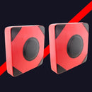 Thickened Square Boxing Wall Target - Magic Stickers - 40X40X10 - Red Black-10