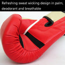 Adult Boxing Training Gloves For Sanda Fighting - Letter Pattern - Black-5