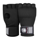Protective Half Finger Boxing Gloves With Gel Padding And Wrist Support - One Size - Black-10