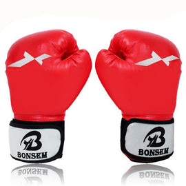 Adult Training Boxing Gloves - Red - 0