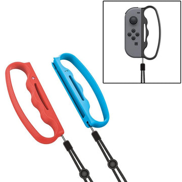 Boxing Joy-con Grip with Strap for Nintendo Switch - Red - 0