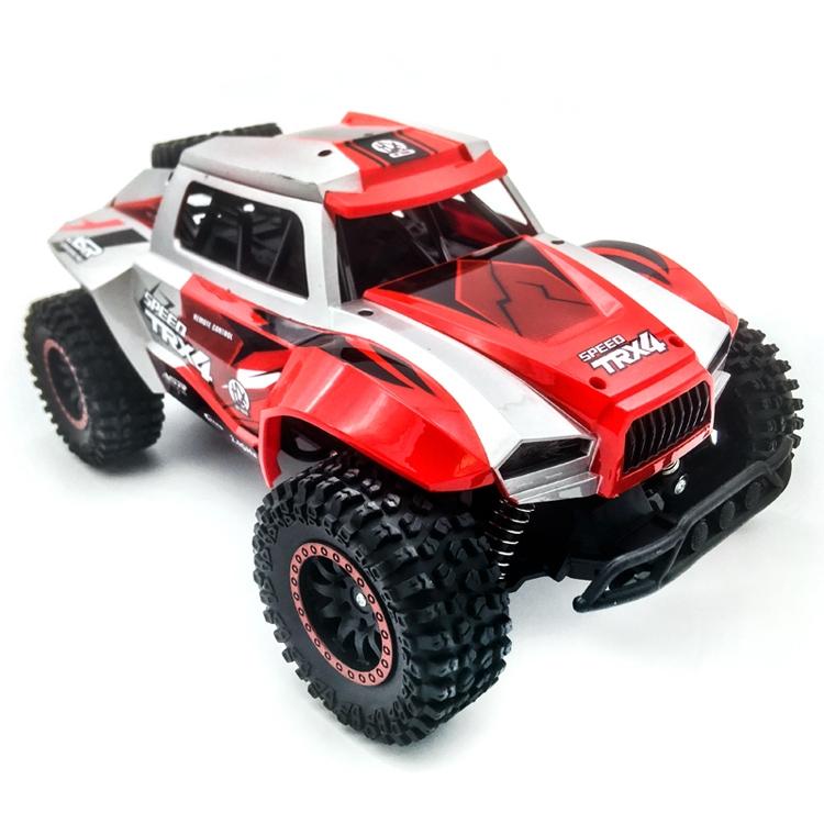 High-Speed 2.4Ghz Rc Off-Road Car Toy - Red - 0