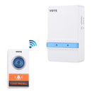 Home Music Remote Control Wireless Doorbell With 38 Polyphony Sounds White-1