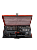 37 Piece Ratchet Socket Wrench Set Screwdriver Bits Extension Hex Chrome Vanadium-3