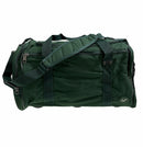 44L Travel Foldable Duffel Bag Gym Sports Luggage Travel Foldaway D-Zip Top School Bags - Bottle Green-4