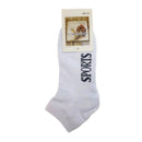 24x COTTON ANKLE SOCKS Sport Cushion Foot Low Cut Running - Assorted Colours Bulk-4