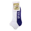 24x COTTON ANKLE SOCKS Sport Cushion Foot Low Cut Running - Assorted Colours Bulk - 2-8-12