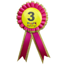 BIRTHDAY BADGE Party Favour Award Rosette Fancy Dress Girls Boys Childrens Kids --2