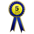 BIRTHDAY BADGE Party Favour Award Rosette Fancy Dress Girls Boys Childrens Kids --1
