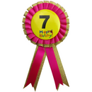 BIRTHDAY BADGE Party Favour Award Rosette Fancy Dress Girls Boys Childrens Kids --2