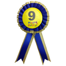BIRTHDAY BADGE Party Favour Award Rosette Fancy Dress Girls Boys Childrens Kids --3