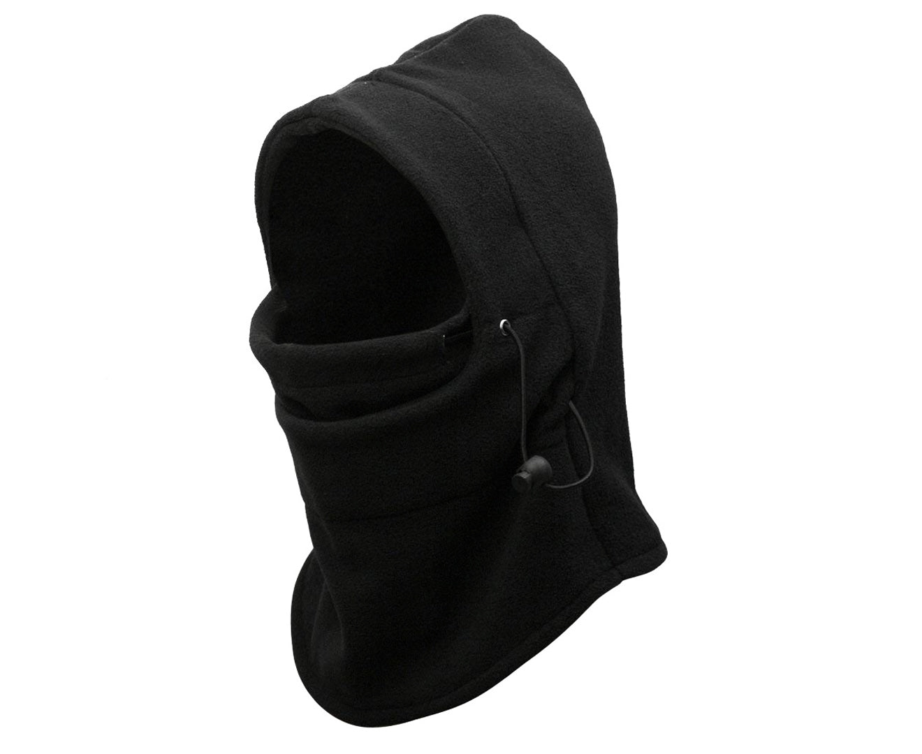 Thermal Fleece Balaclava Face Mask Beanie Hat Ski Snowboard Motorbike - Black - 0