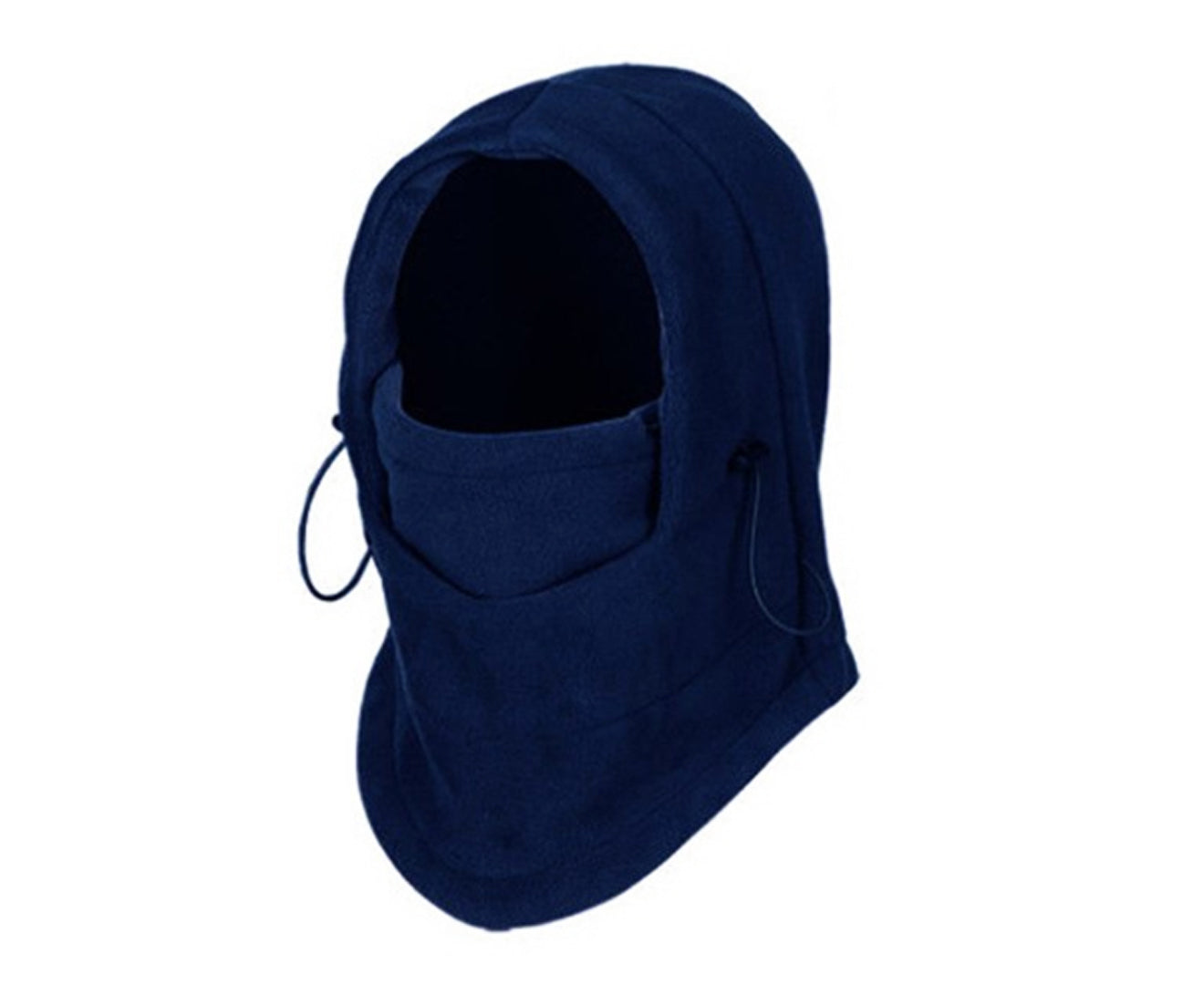 THERMAL FLEECE BALACLAVA Ski Snowboard Motorbike Face Mask Hood Hat Beanie Warm - Navy