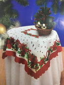 CHRISTMAS TABLE CLOTH Xmas Party 80cm x 80cm-6