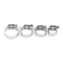 10pcs Hose Clamp Cars Motorcycle Fuel Line Jubilee Petrol Pupe Clips Garden DIY Tools-4