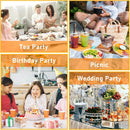 360x Premium Plastic Square Dessert Cups BPA Free Extra Strong Bulk - Clear-5