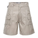 HUSKI Mens Cargo Shorts Work Casual Workwear - Bone - 3XL (107cm Waist)-1