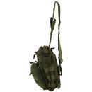 Pierre Cardin Cross Body Tactical Sling Bag Rucksack Army Style in Green-3