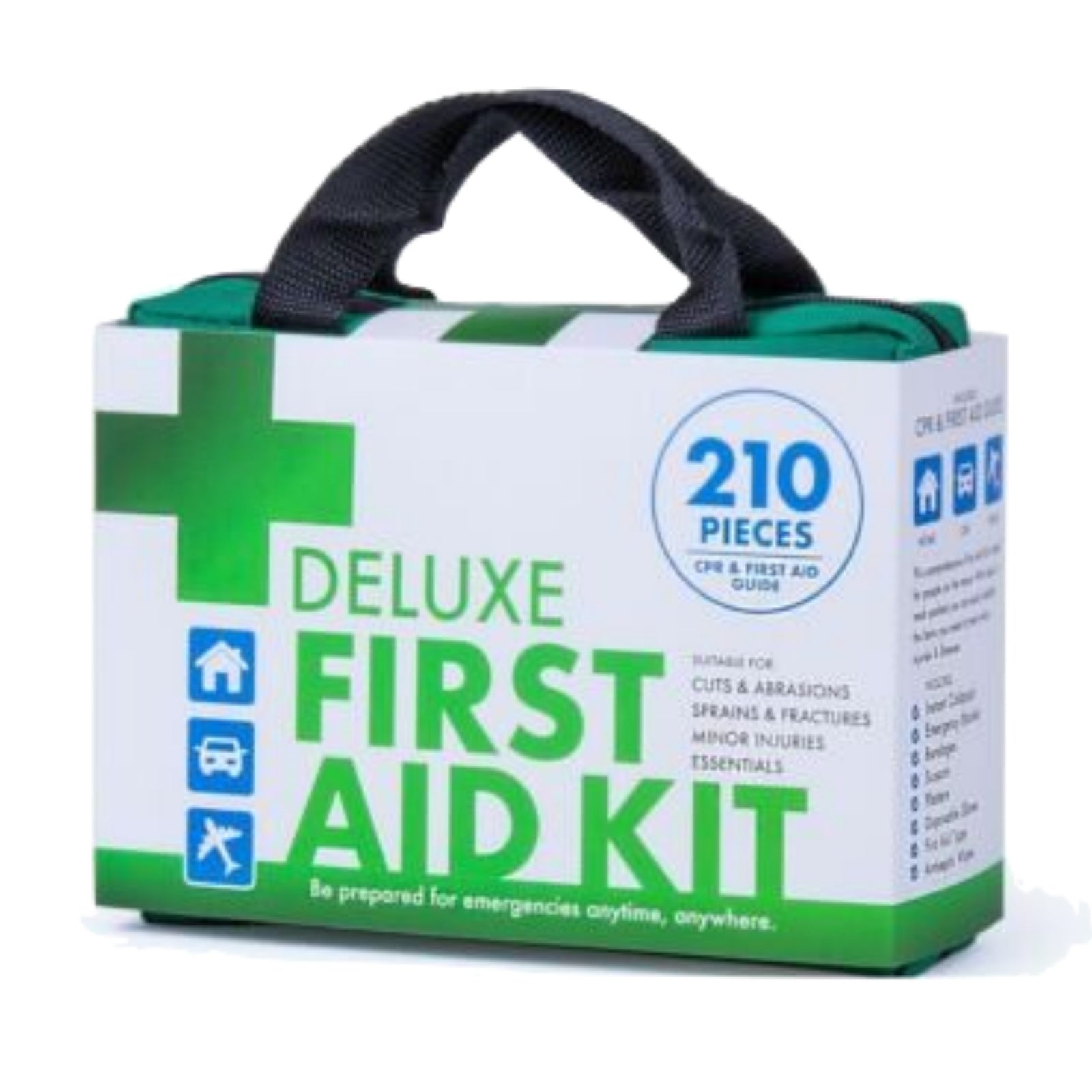 210 PCS Emergency First Aid Kit Medical Travel Set Workplace Family Safety AU - 0