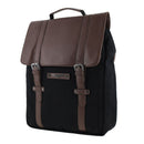 POLICE Messenger Backpack Bag with Laptop Computer Sleeve in Black-1