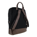 POLICE Wings Mens Canvas Backpack Bag with Laptop Computer Sleeve in Black-4
