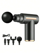 4 Speed Massage Gun 4 Heads Muscle Massage Chargeable Handheld Deep Tissue-2