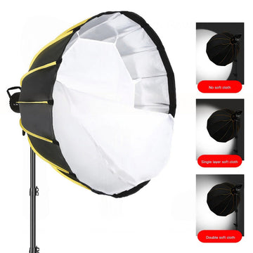 Hridz BM-H90 90cm Bowens Parabolic Softbox with Honeycomb grid - 0