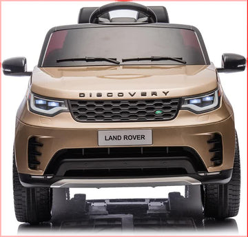 Land Rover Licensed 12V Electric Ride On kids Toy Car – Champagne