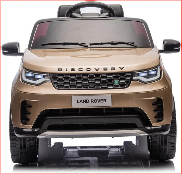 Land Rover Licensed 12V Electric Ride On kids Toy Car – Champagne
