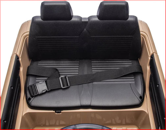 Land Rover Licensed 12V Electric Ride On kids Toy Car – Champagne